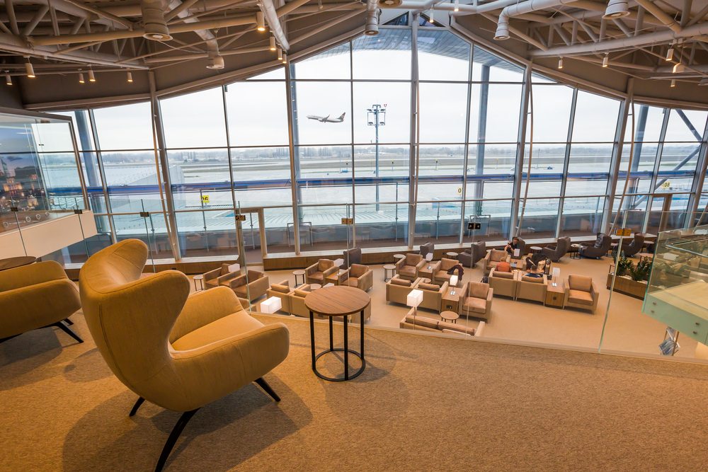 Lounge at Atlanta Airport